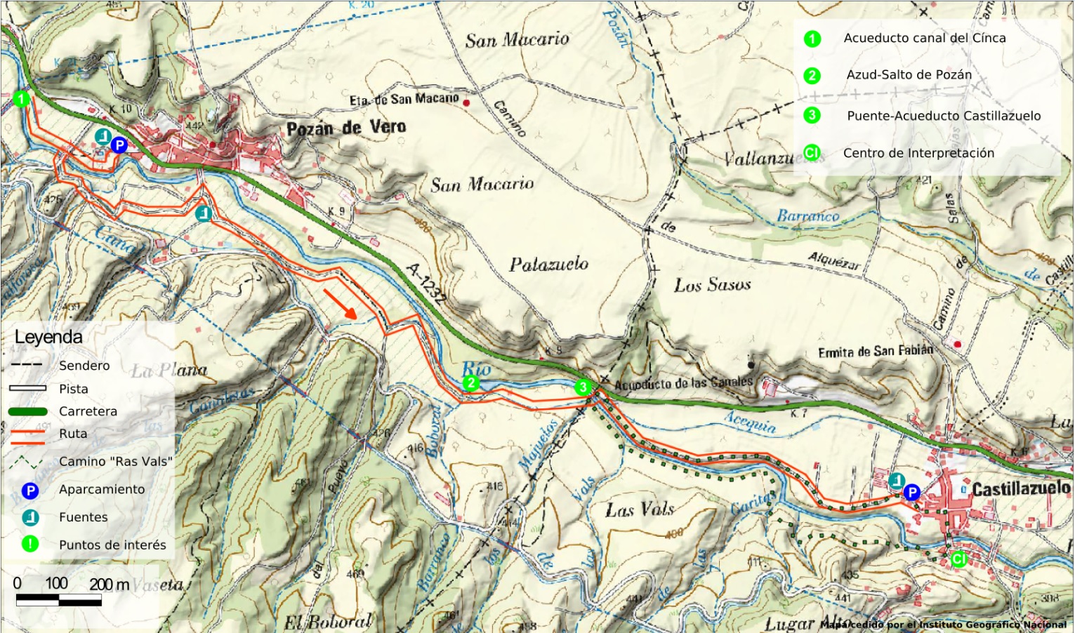 el jardin de las orquideas mapa