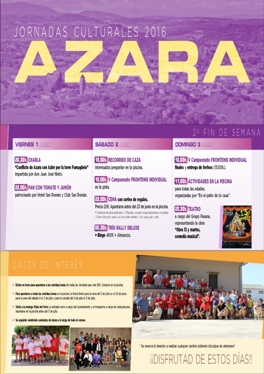 jornada cultural azara 2