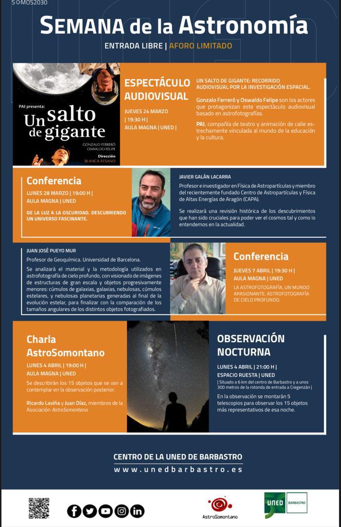 Semana de la Astronomia CARTEL