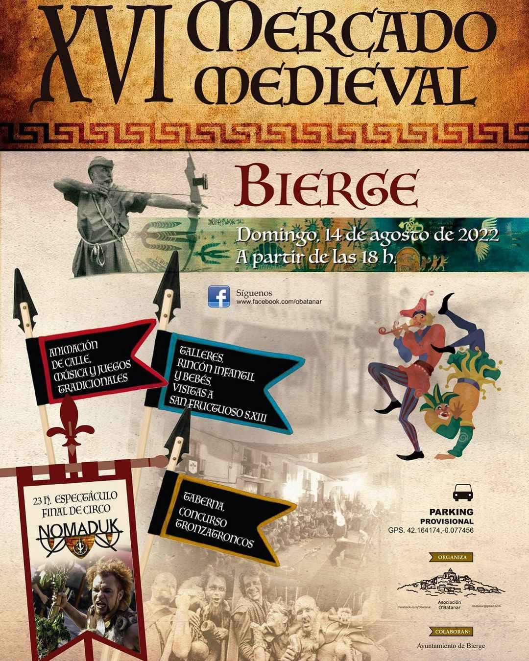 feria medieval Bierge