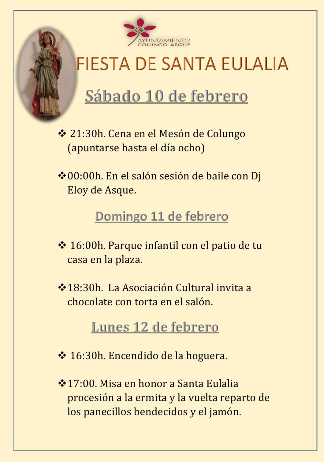 fiestas Colungo