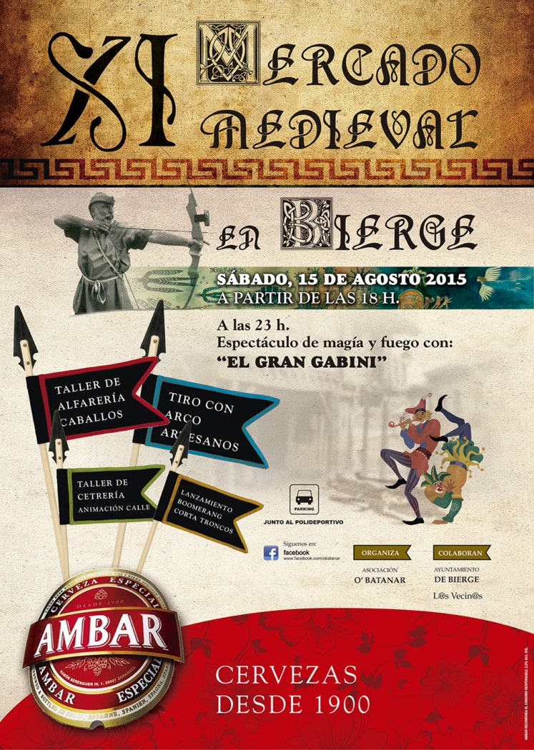 mercado medieval bierge