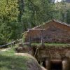 Alquezar. Acequia presa central y molino