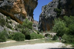 Canyon de la rivière Vero. Alquézar