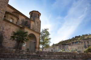 Ermitas de San Antón, San Hipólito y El Pilar. Alquézar