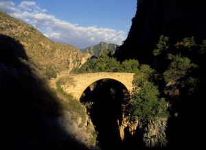 Puentes medievales. Olvena