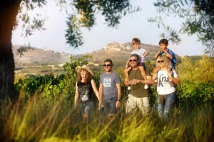 En familia