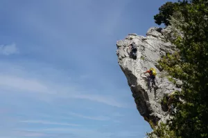 Vía ferrata Espolón de la Virgen del Castillo. Rodellar