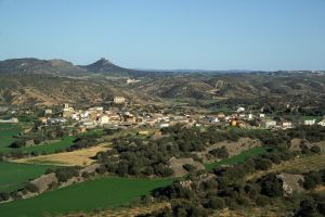 Lomas de Peraltilla. Yesos del Eoceno. Peraltilla