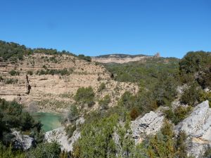 Résurgences de la Tamara et du Puntillo. Bierge