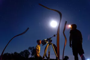 The skies throughout the year